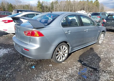 2009 Mitsubishi Lancer Gts from USA, damaged, VIN JA3AU86WX9U002748